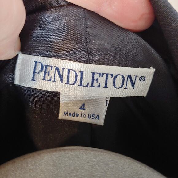 Pendleton Grey 2-Piece Wool Suit, 6/8 - Picture 5 of 8